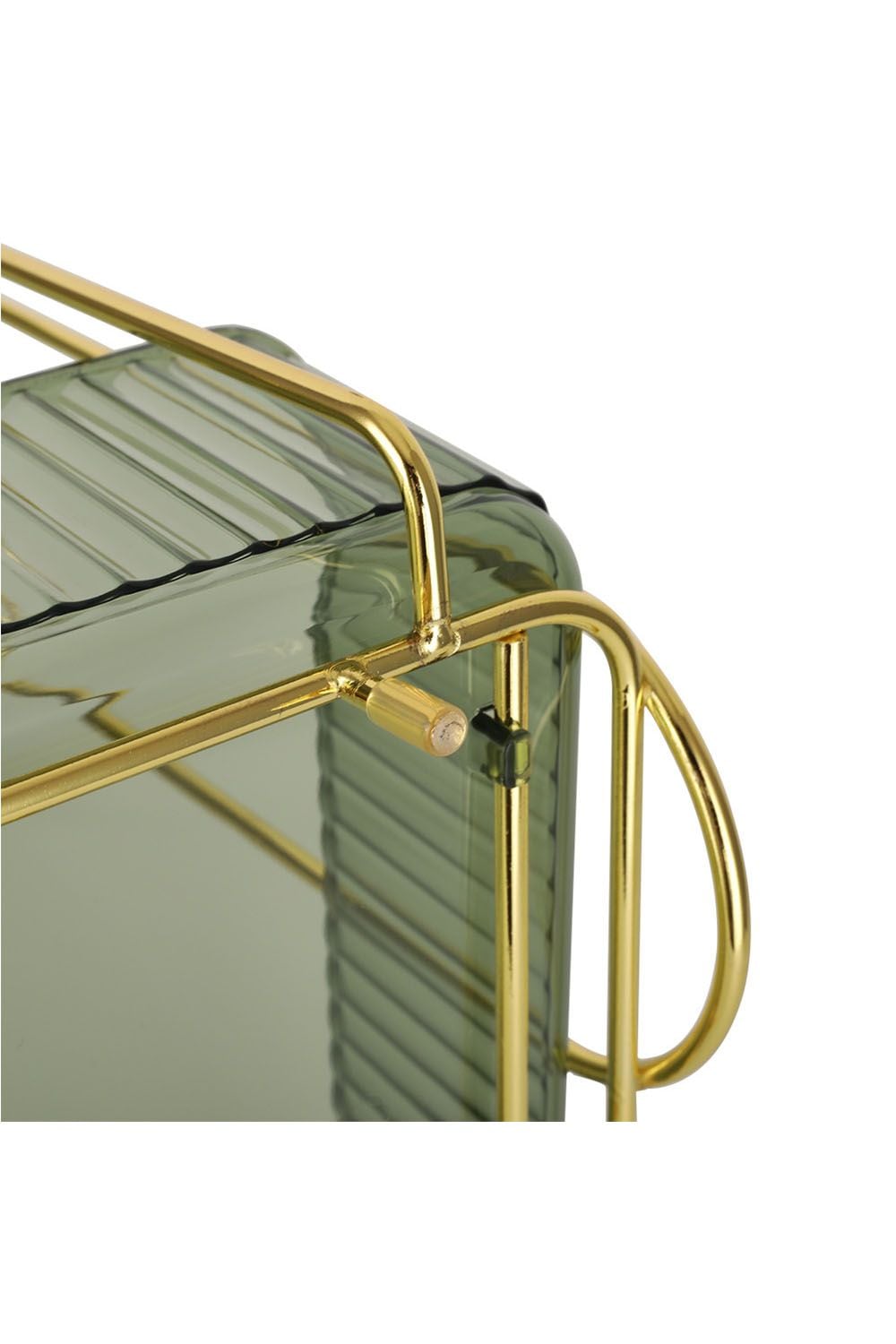 SHEONLY Makeup Organizer Rack 2 Tier Bathroom Countertop Shelves Gift Set image 4