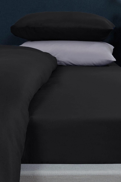 OHS Plain Dyed Non-Iron Fitted Bed Sheet