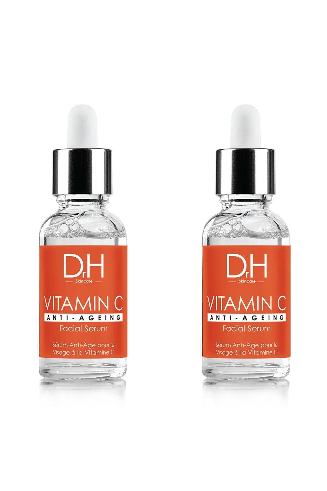 Dr H Anti-Ageing Vitamin C Facial Serum 30ml x 2 Duo Set image 1