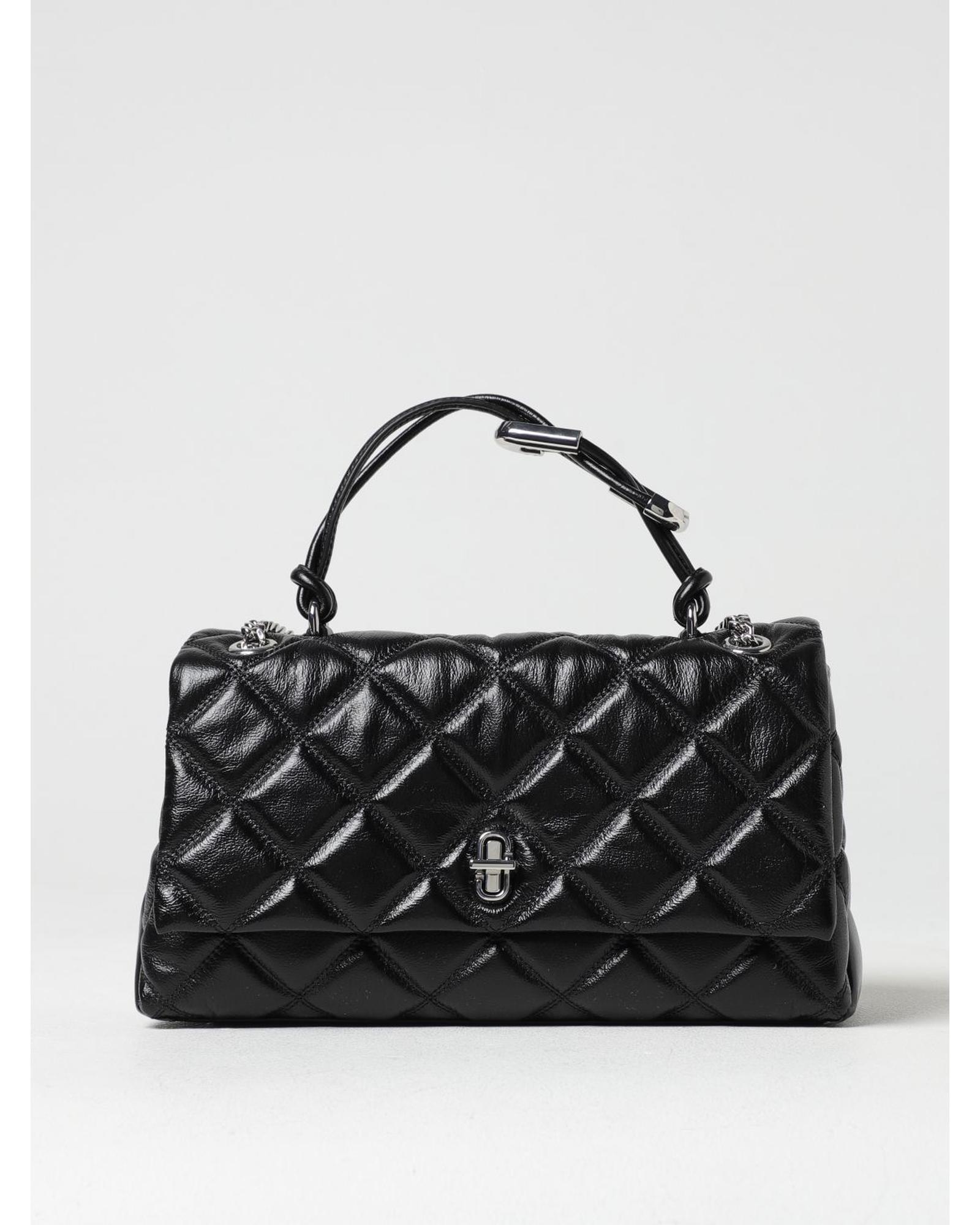 Marc Jacobs Softshot 21 Quilted Leather Crossbody Wo - Black image 1