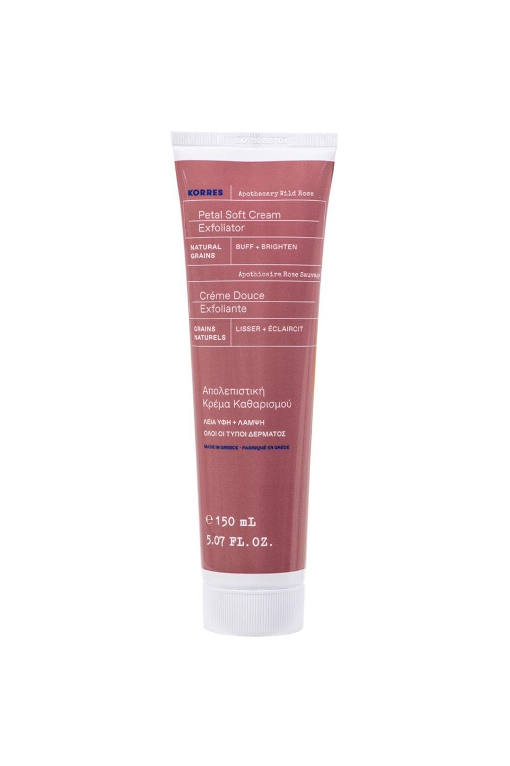 Korres Apothecary Wild Rose Petal Soft Cream Exfoliator Misc image 1