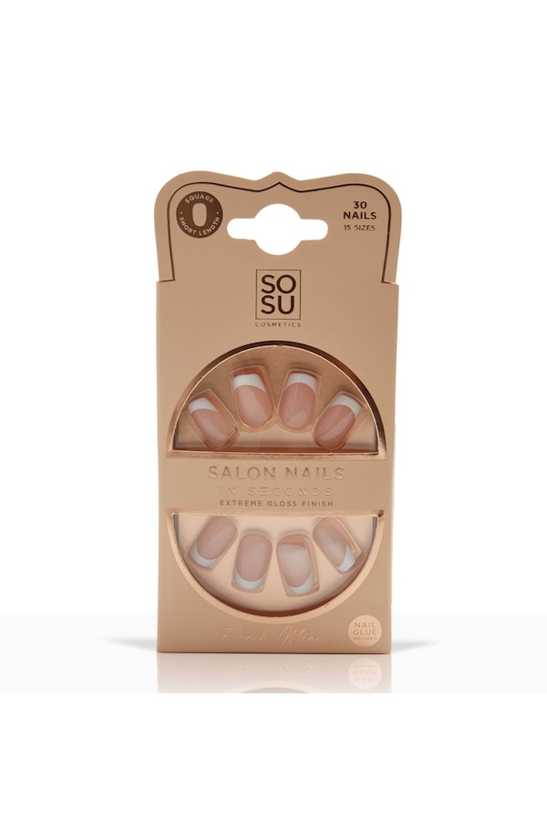SOSU Cosmetics Core False Nails French Mani