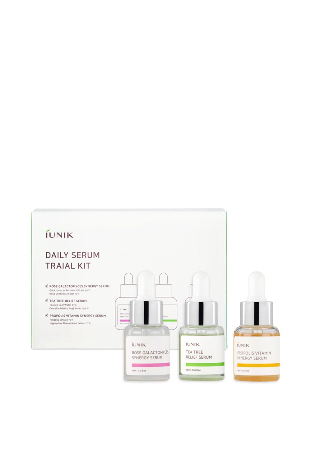iUNIK Daily Serum Trial Kit Multi image 1