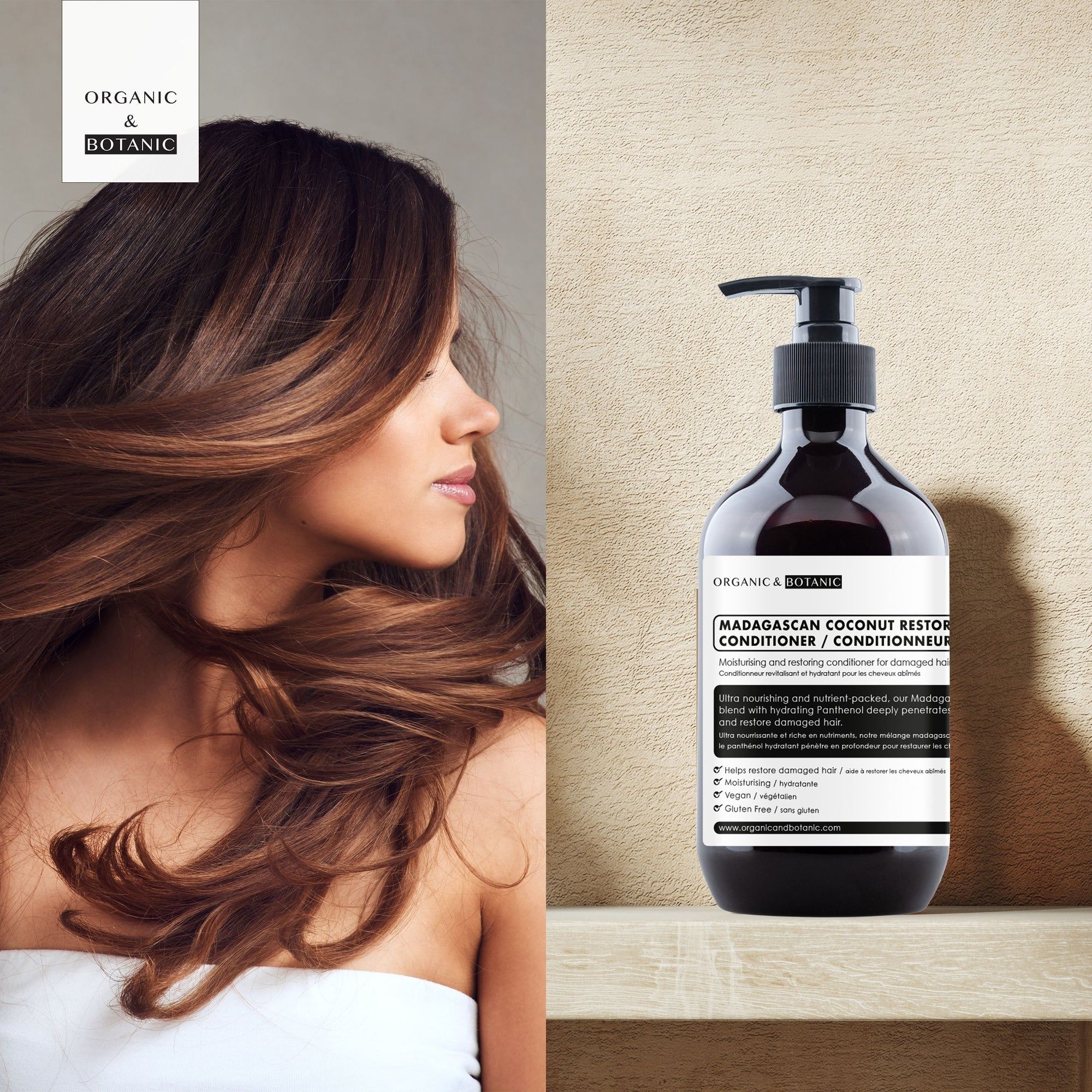 Organic & Botanic Madagascan Coconut Shampoo & Conditioner image 5