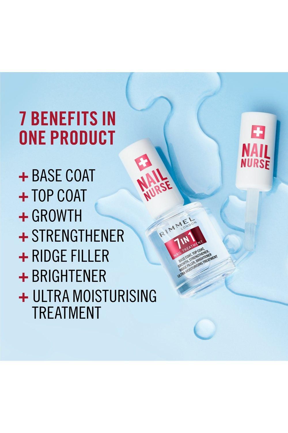 Rimmel London Nail Care 7 in 1 Multi Benefit Base & Top Coat Multi image 5