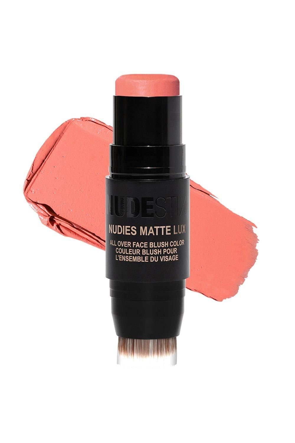 Nudestix Nudies Matte Lux - All Over Face Blush Pretty Peachy image 1