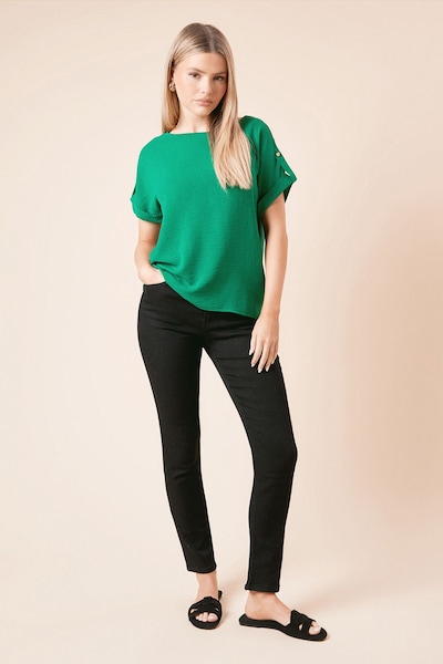 Dorothy Perkins Comfort Stretch Slim Jeans Black