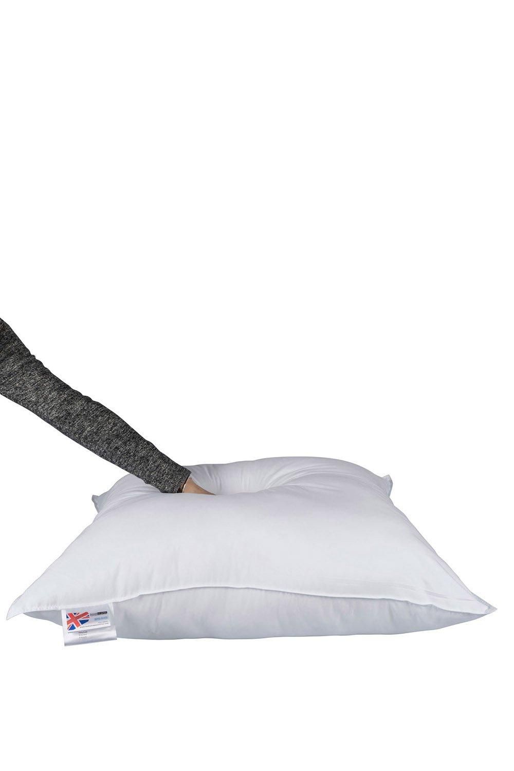 Homescapes Duck Feather Euro Continental Square Pillow Pair - 80cm x 80cm image 3