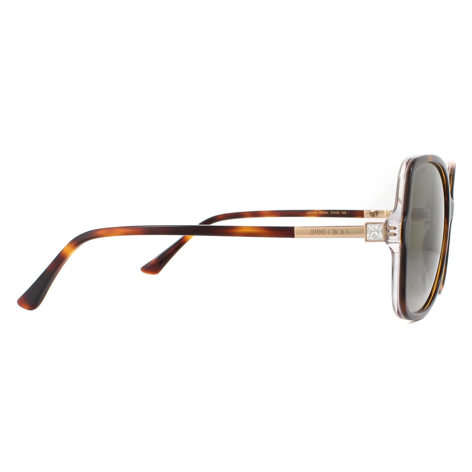 Jimmy Choo Fashion Havana Pink Brown Gradient Sunglasses image 4