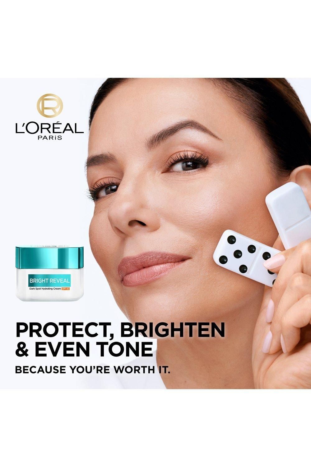 L'Oréal Paris Bright Reveal Dark Spot Hydrating Cream SPF 50, Niacinamide Multi image 2
