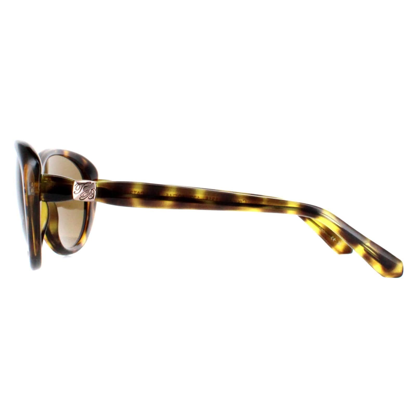 Ted Baker Oval Havana Brown Gradient TB1315 Cougar image 3