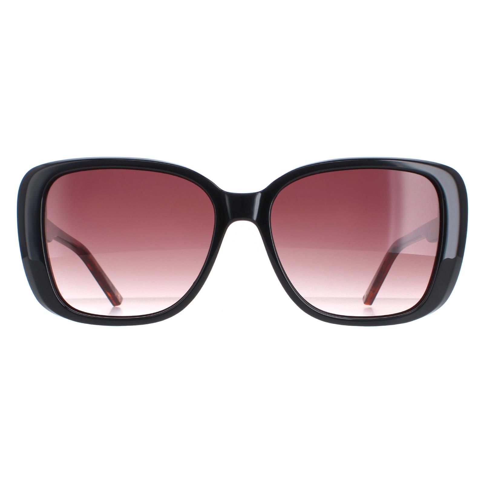 Ted Baker Square Black and Tortoise Brown Gradient TB1640 Margo image 1