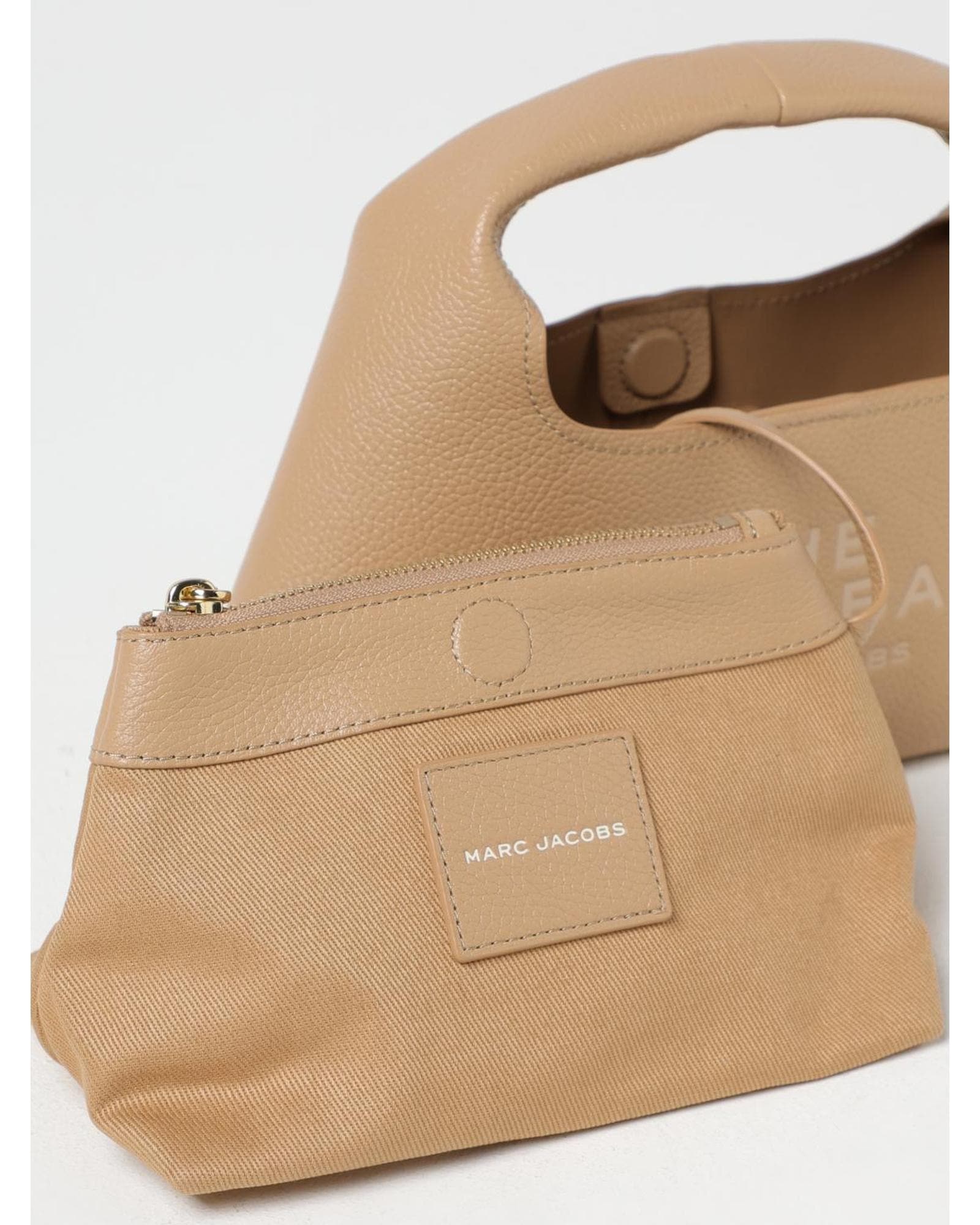 Marc Jacobs The Sack Bag Mini Clutch Wo - Beige Clutch Bags image 3