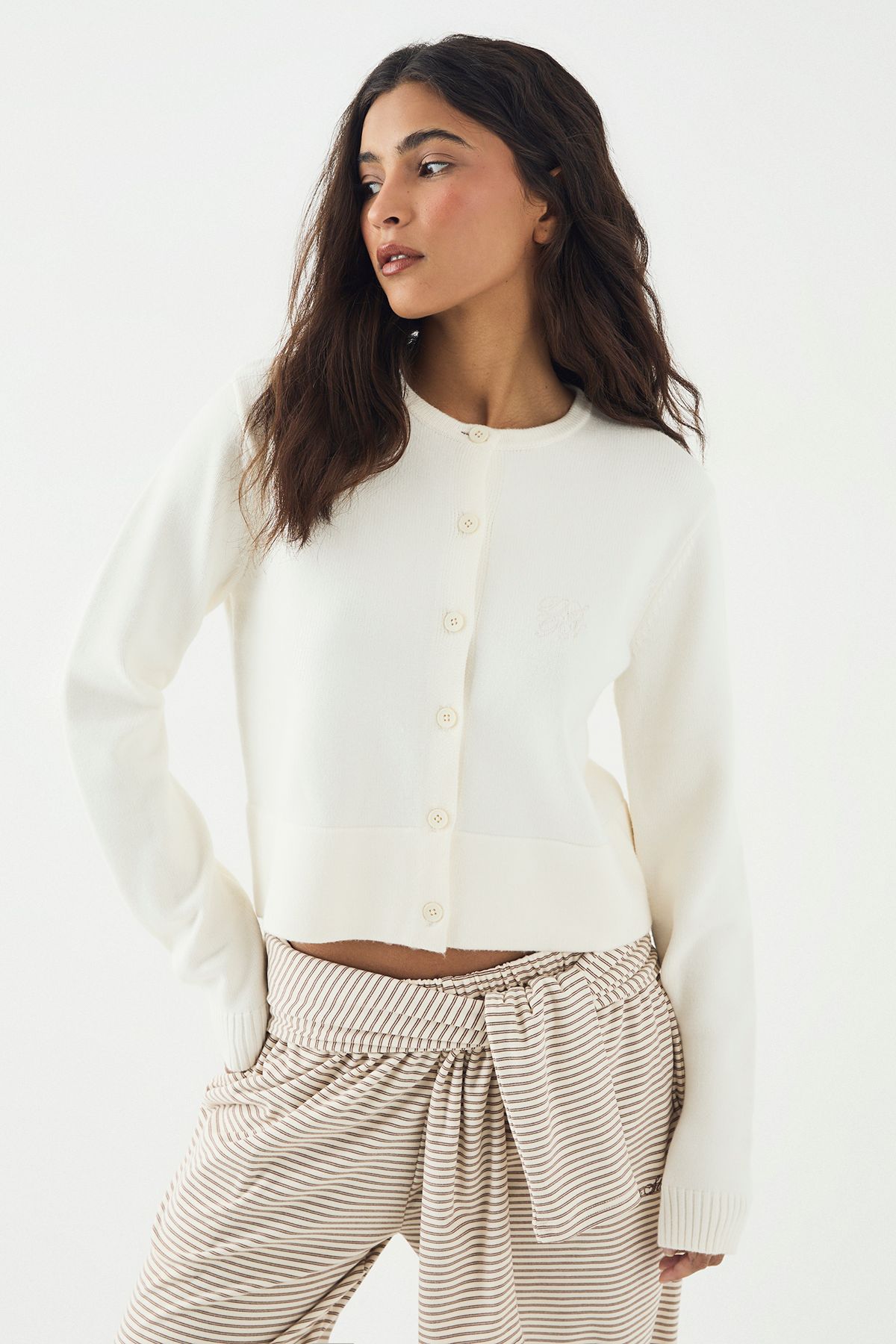 DSGN Studio DSGN Studio Knitted Cardigan Cream