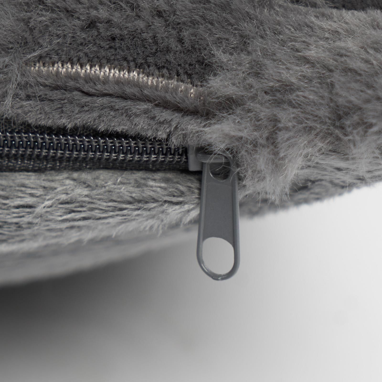 OHS 4 Pack Waffle Faux Fur Cushion Covers - 45 x 45cm image 5