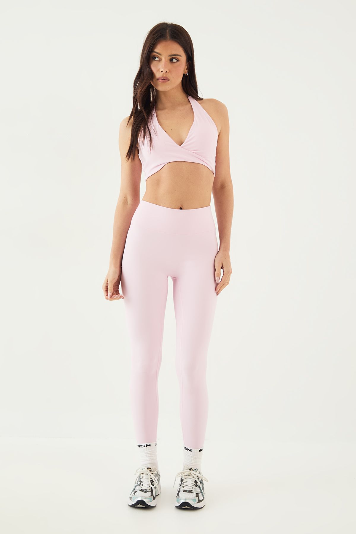 DSGN Studio DSGN Studio Ultra Sculpt Highwaist Legging Baby Pink image 5