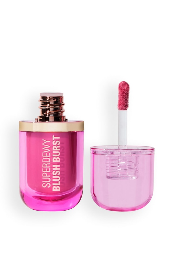 Revolution Superdewy Liquid Blush Burst 4.2ml Bubblegum Burst Pink