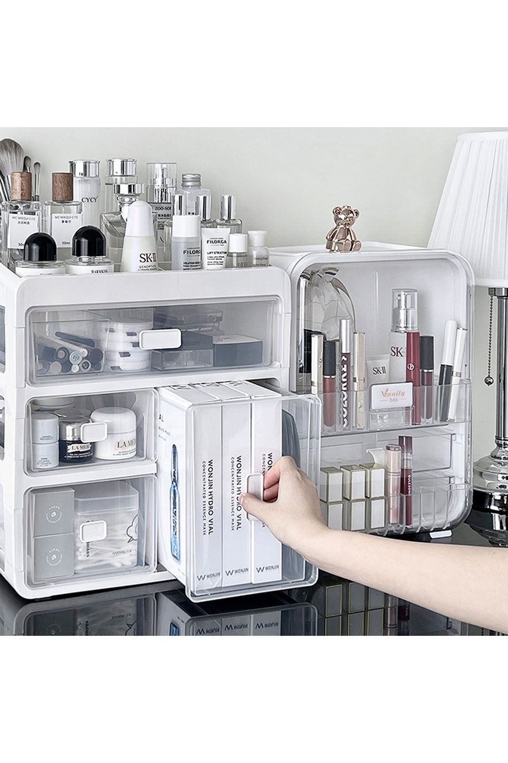 Living and Home Makeup Cosmetic Box Case image 5