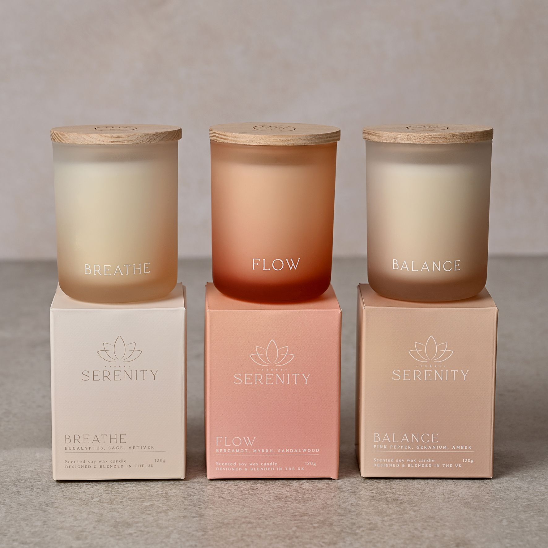 Serenity Flow Candle 120g Bergamot, Myrrh & Sandalwood image 5