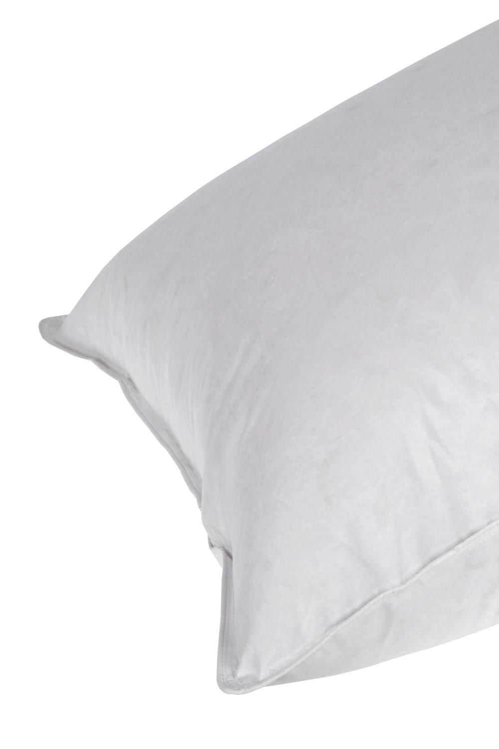 Homescapes White Duck Feather and Down King Size Pillow image 3