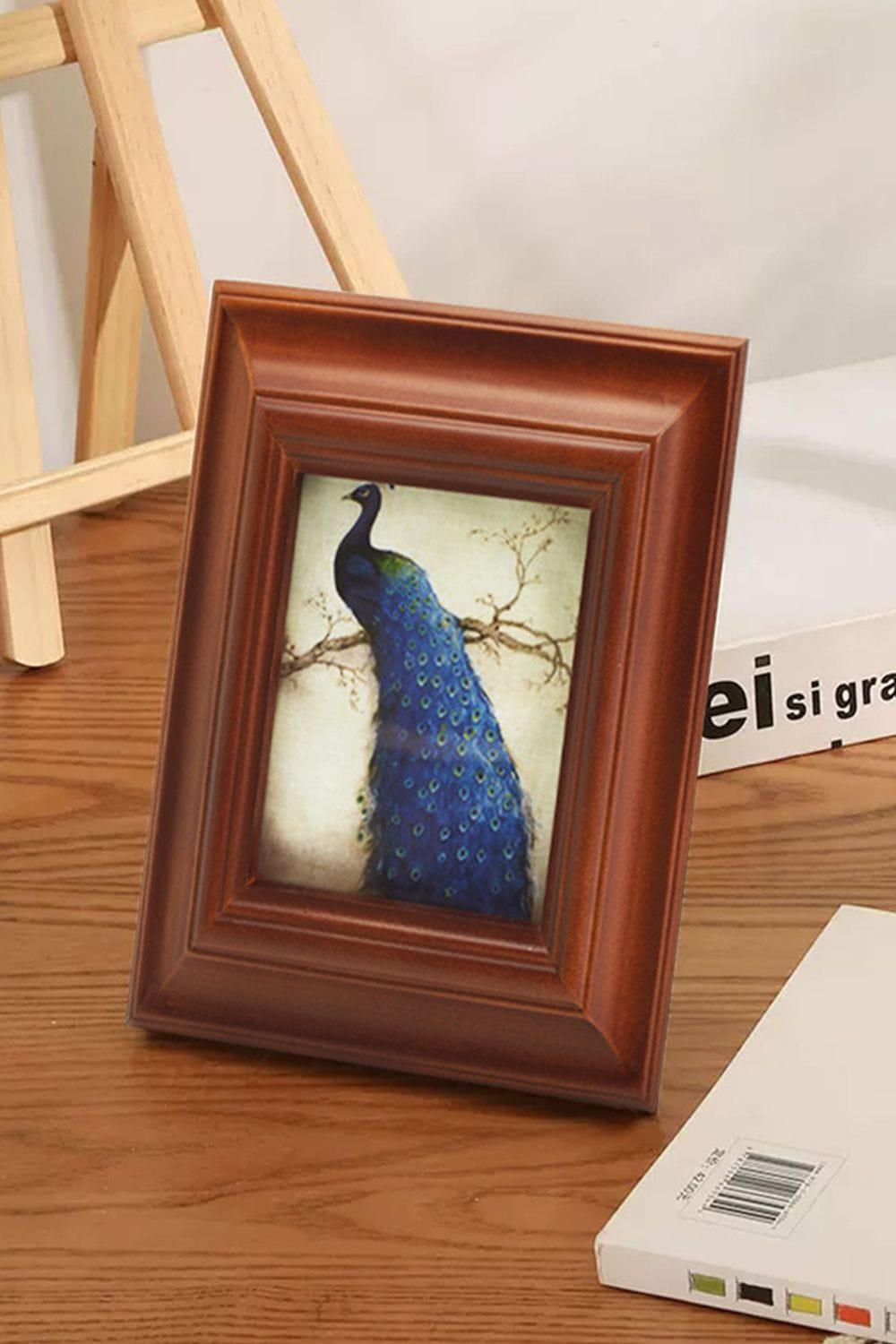 Living and Home Solid Wood Frame Photo Frame 5" x 7" image 1