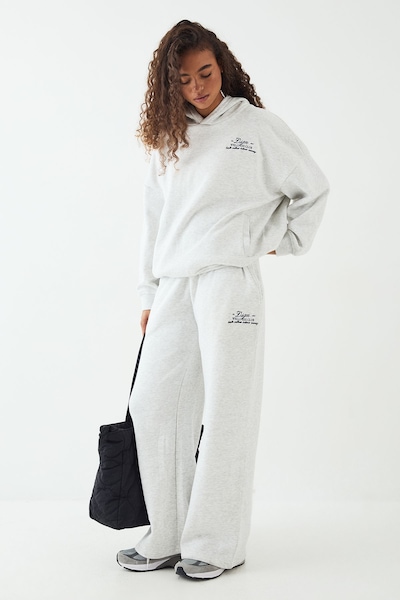 DSGN Studio DSGN Studio Wellness Club Oversized Hooded Tracksuit Ash Grey