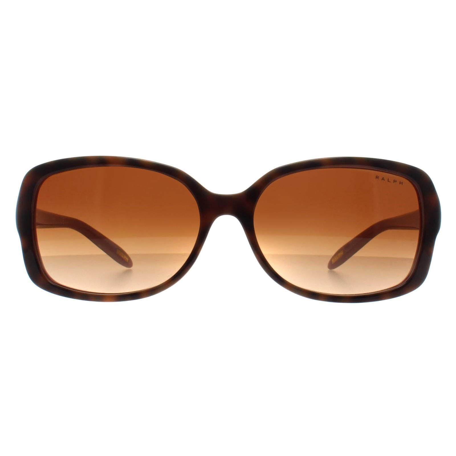 Ralph by Ralph Lauren Oval Havana on Violet Brown Gradient RA5130 image 1