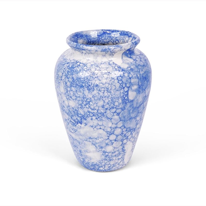 Verano Spanish Ceramics Burbujas Ceramic Small Vase Home Décor 24cm image 2