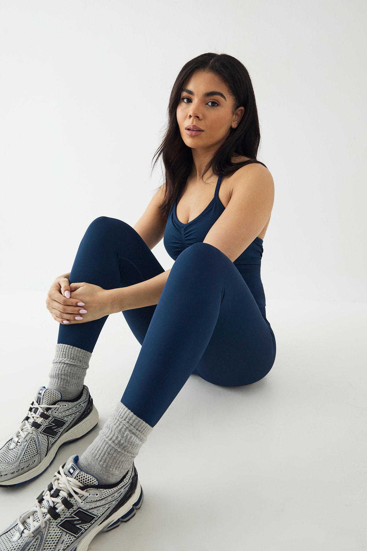 DSGN Studio DSGN Studio Ultra Contour Seamless High Waist Legging Navy image 3