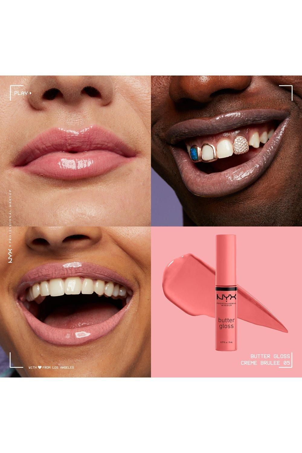 NYX Professional Makeup Butter Lip Gloss Creme Brulee image 4