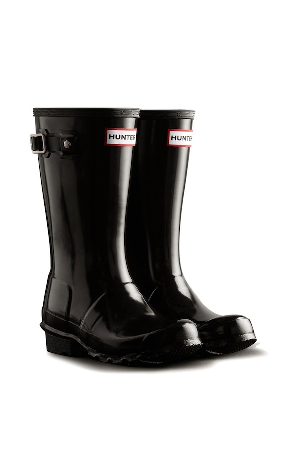 Hunter Junior Originals Gloss Wellington Boot