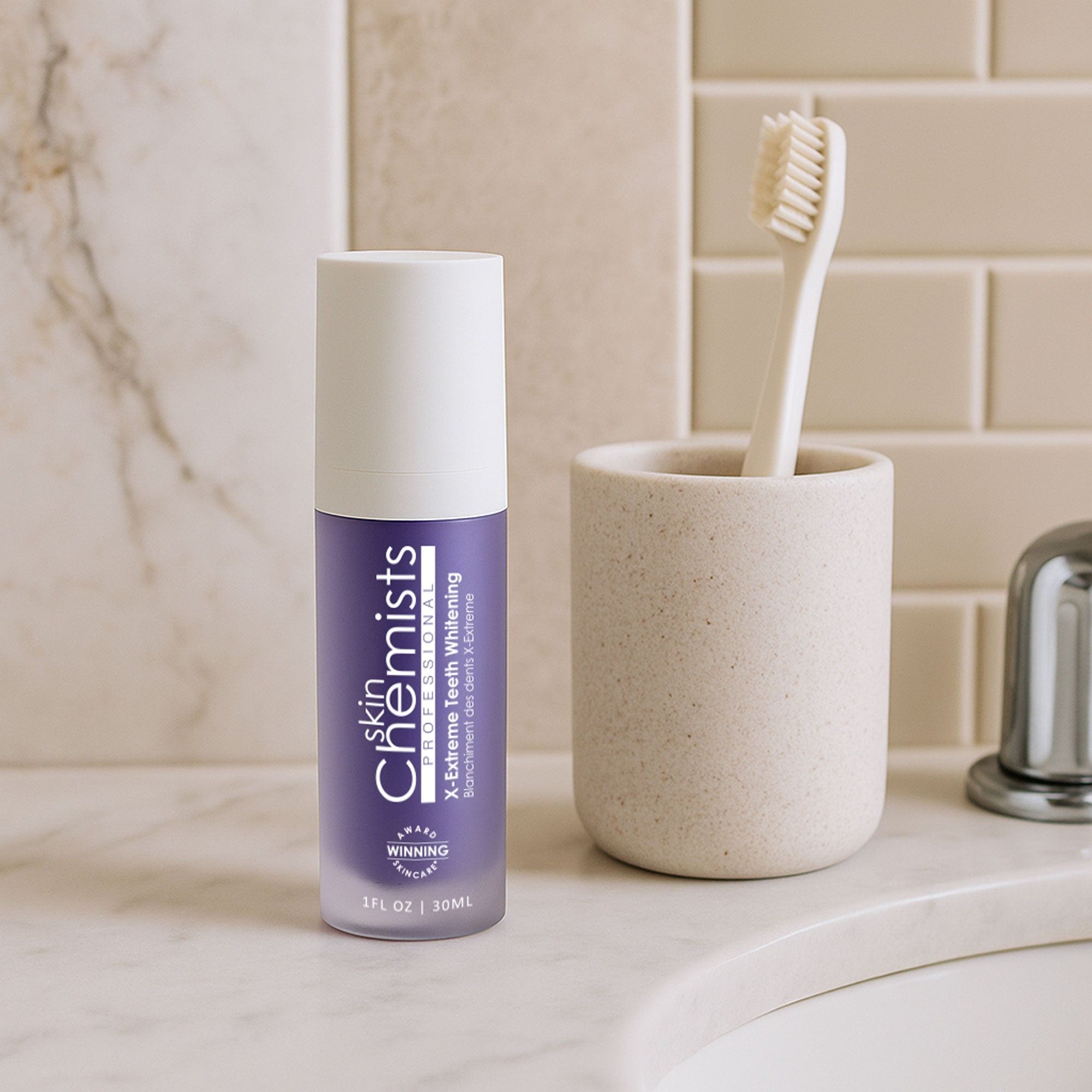 skinChemists professional X-Exteme Teeth Whitening Toothpaste 30ml image 4