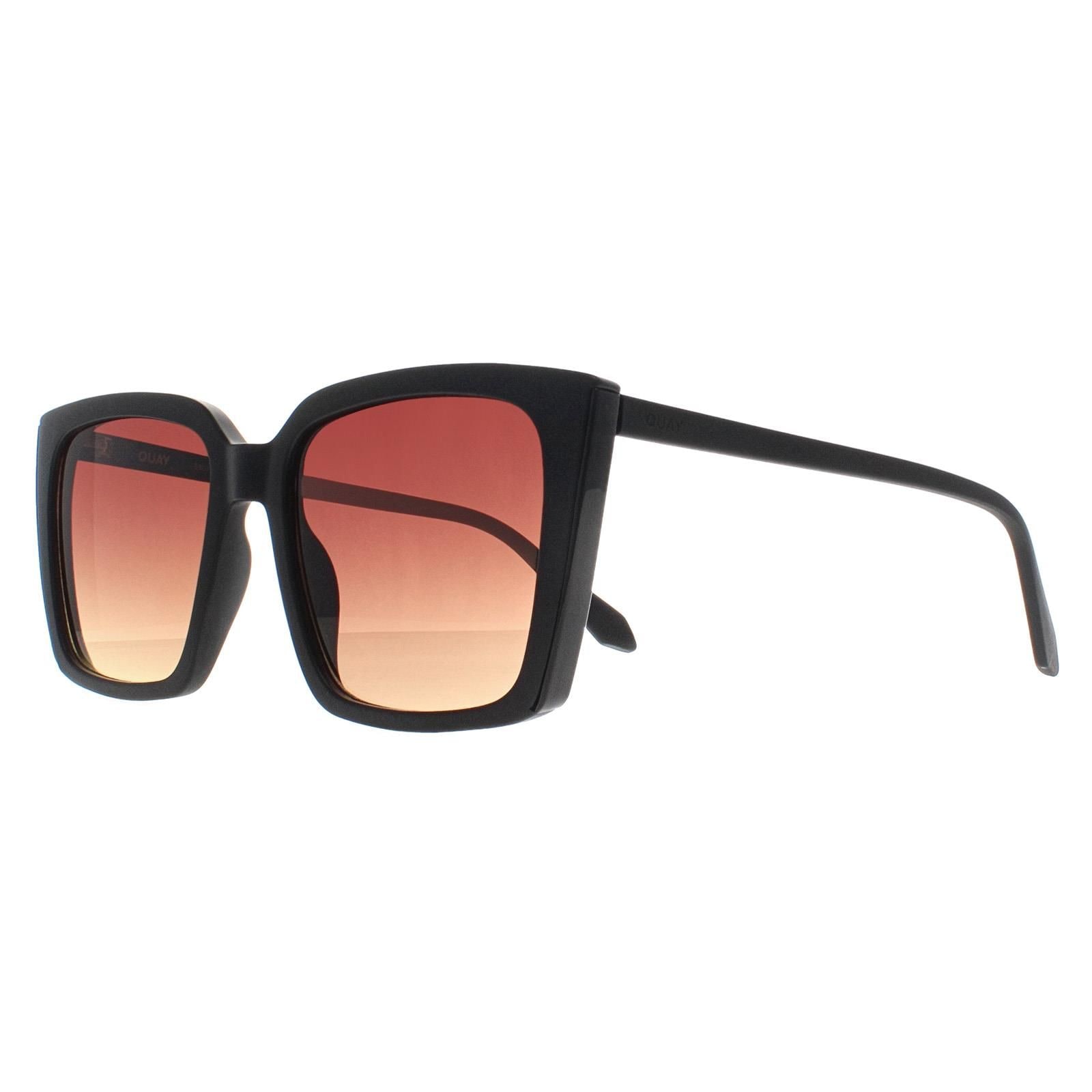 Quay Square Matte Black Brown Yellow Gradient Front Cover image 2