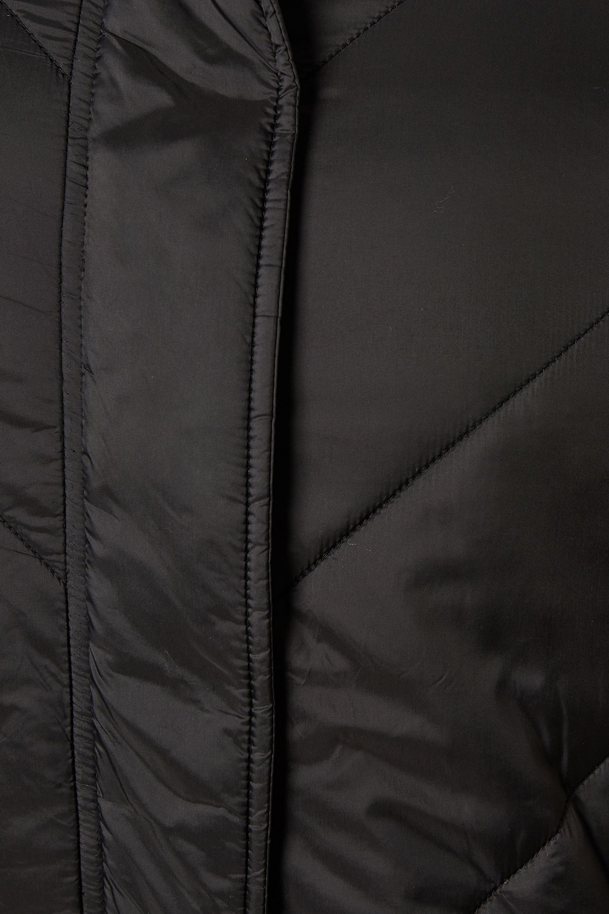 Dorothy Perkins Quilted Coat Black image 5