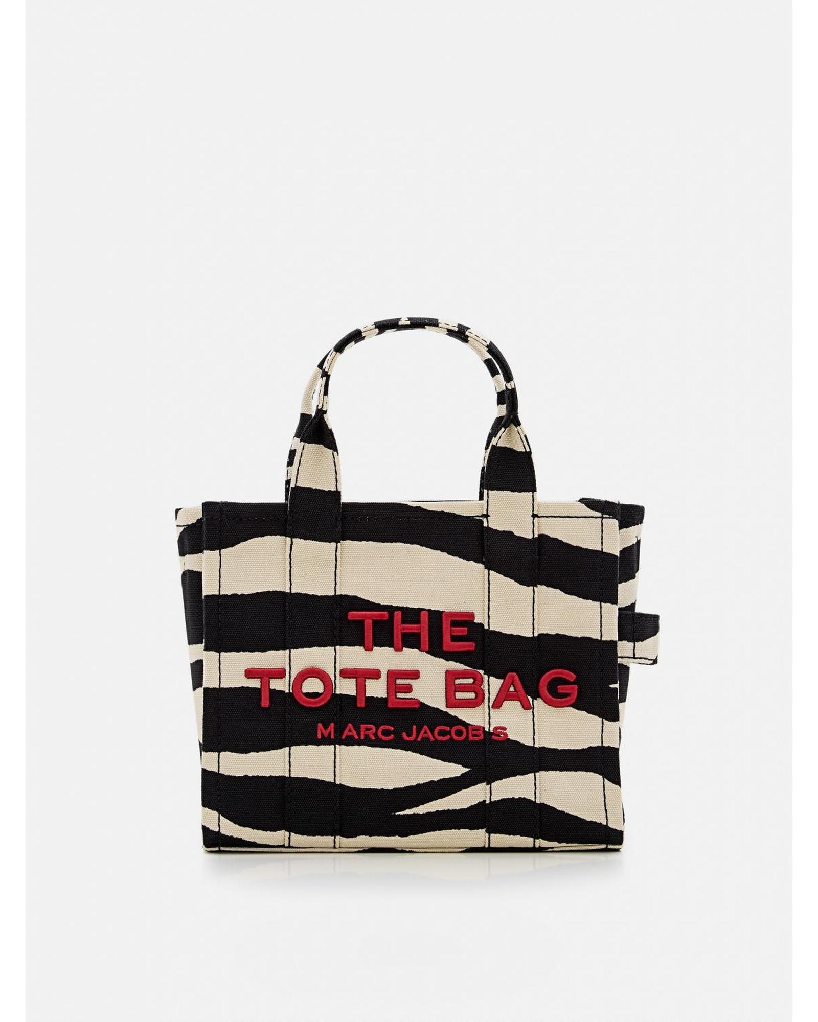 Marc Jacobs Zebra Tote Bag Wo - Black