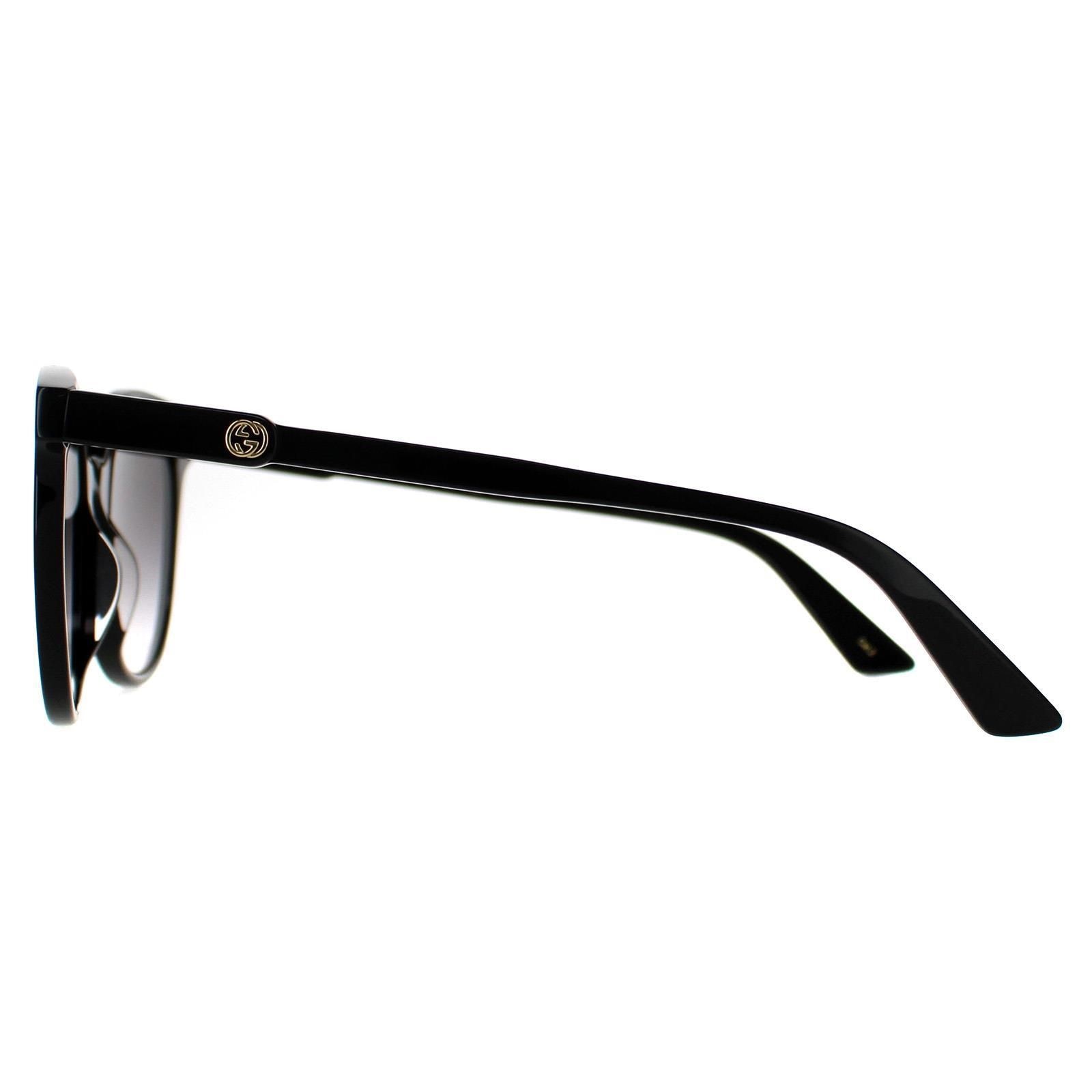 Gucci Round Black Grey Gradient GG0488s image 3