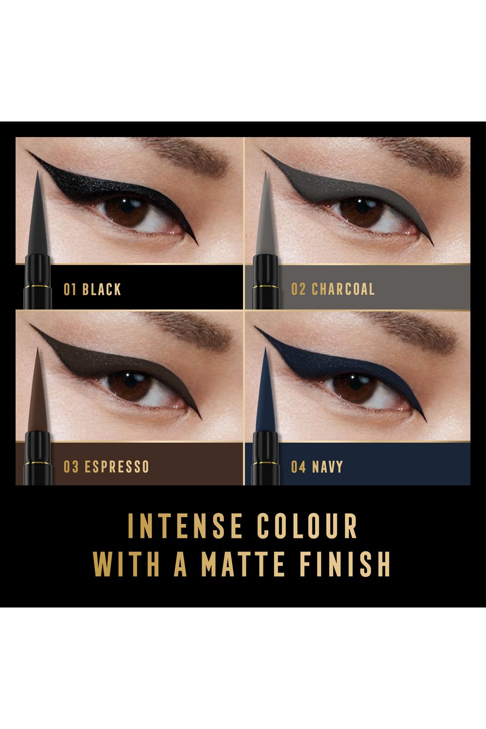 Max Factor Masterpiece Waterproof Matte Liquid Eyeliner Espresso image 8
