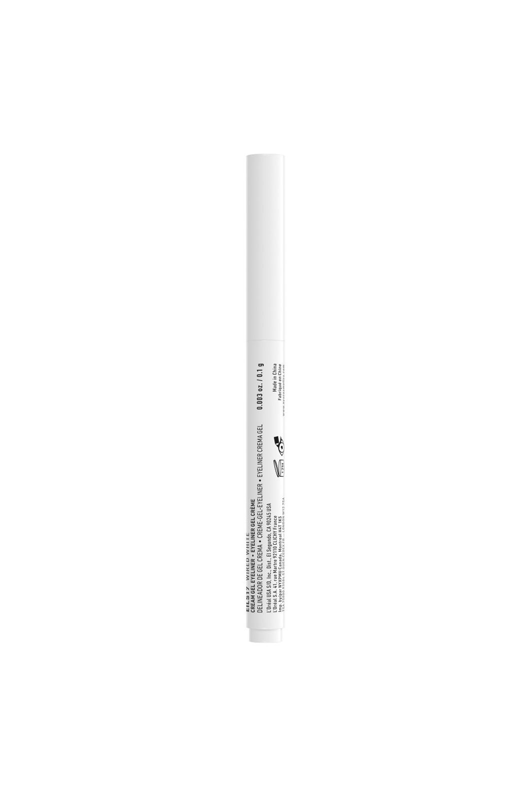 NYX Professional Makeup Epic Inky Stix Cream Gel Eyeliner 0.1g Wired White image 2