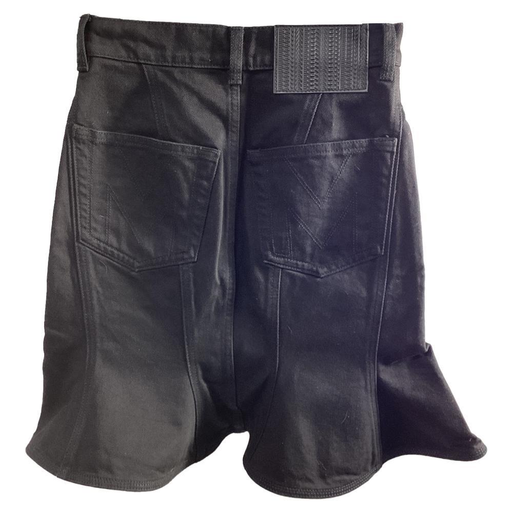Marc Jacobs Preloved Aline Denim Mini Skirt Wo - Black Midi image 3