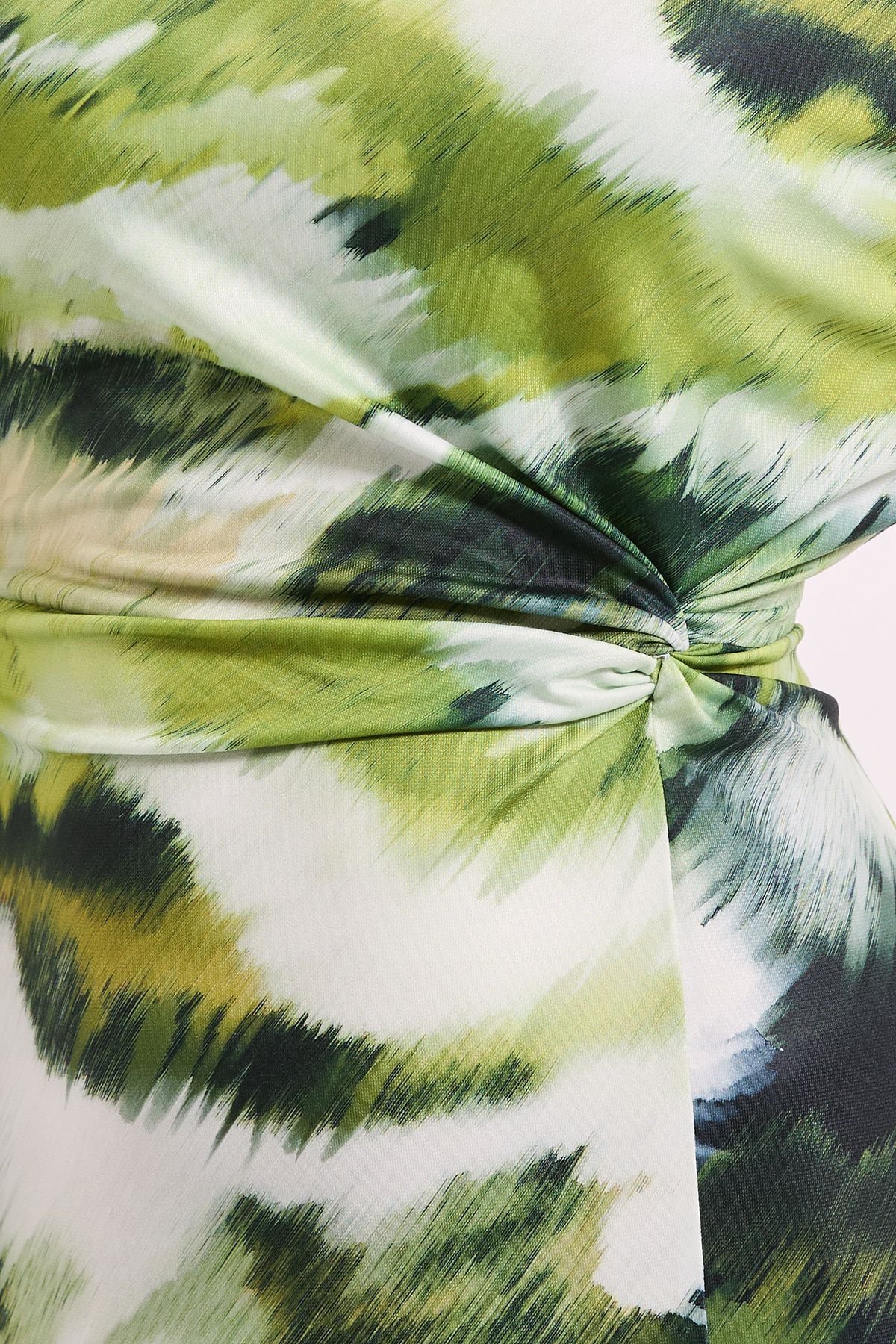 Principles Green Printed Batwing Jersey Midi Dress Green image 5