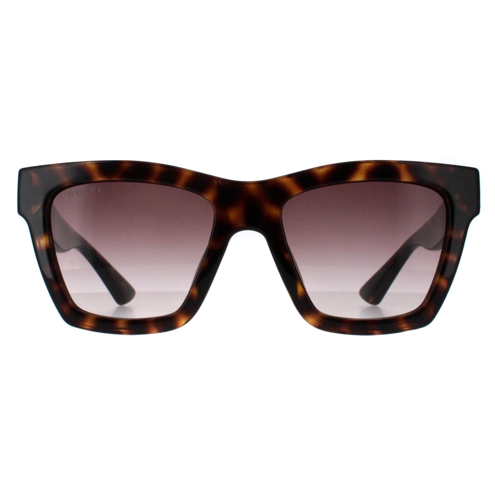 Gucci Square Havana Brown Gradient GG1714S image 1