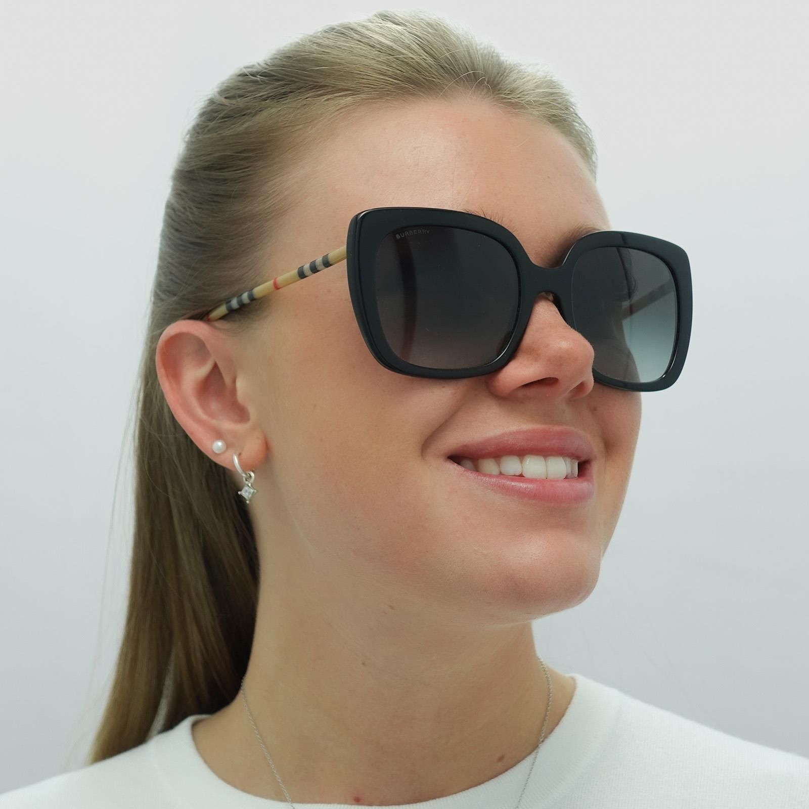 Burberry Square Black Grey Gradient BE4323 image 4