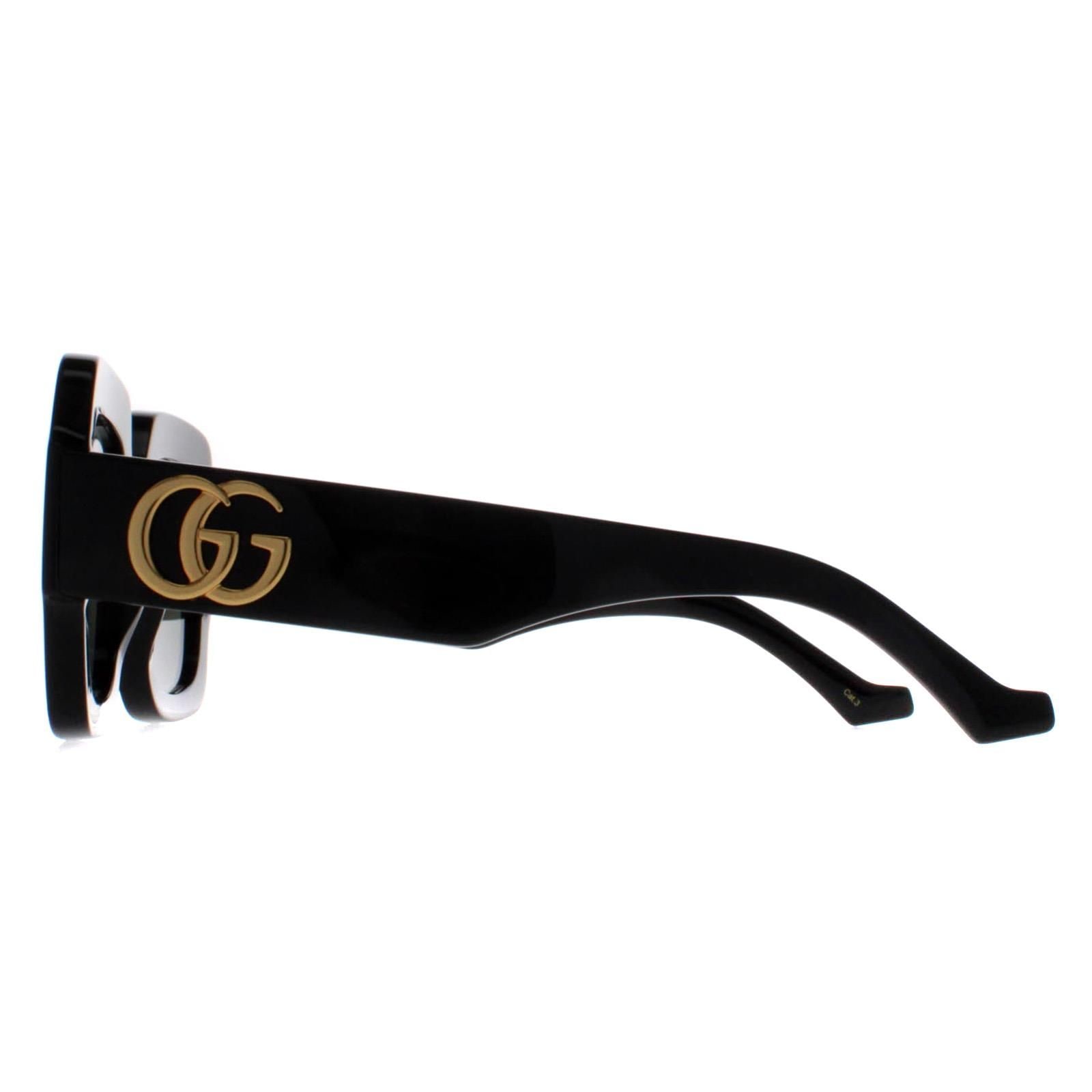Gucci Square Black Grey GG1547S image 4