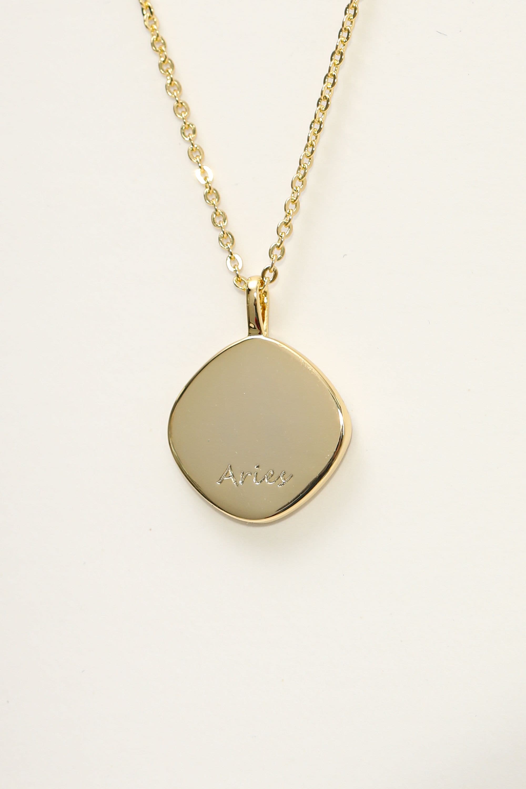 Jon Richard 18Ct Real Gold Plated Molten Horoscope Pendant - Aries image 3