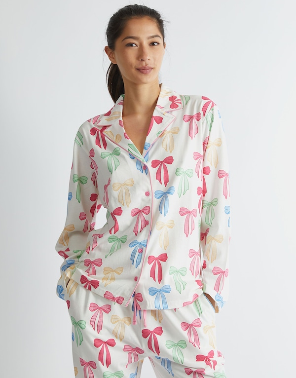 SKINNYDIP Multicolour Bow Pyjama Set