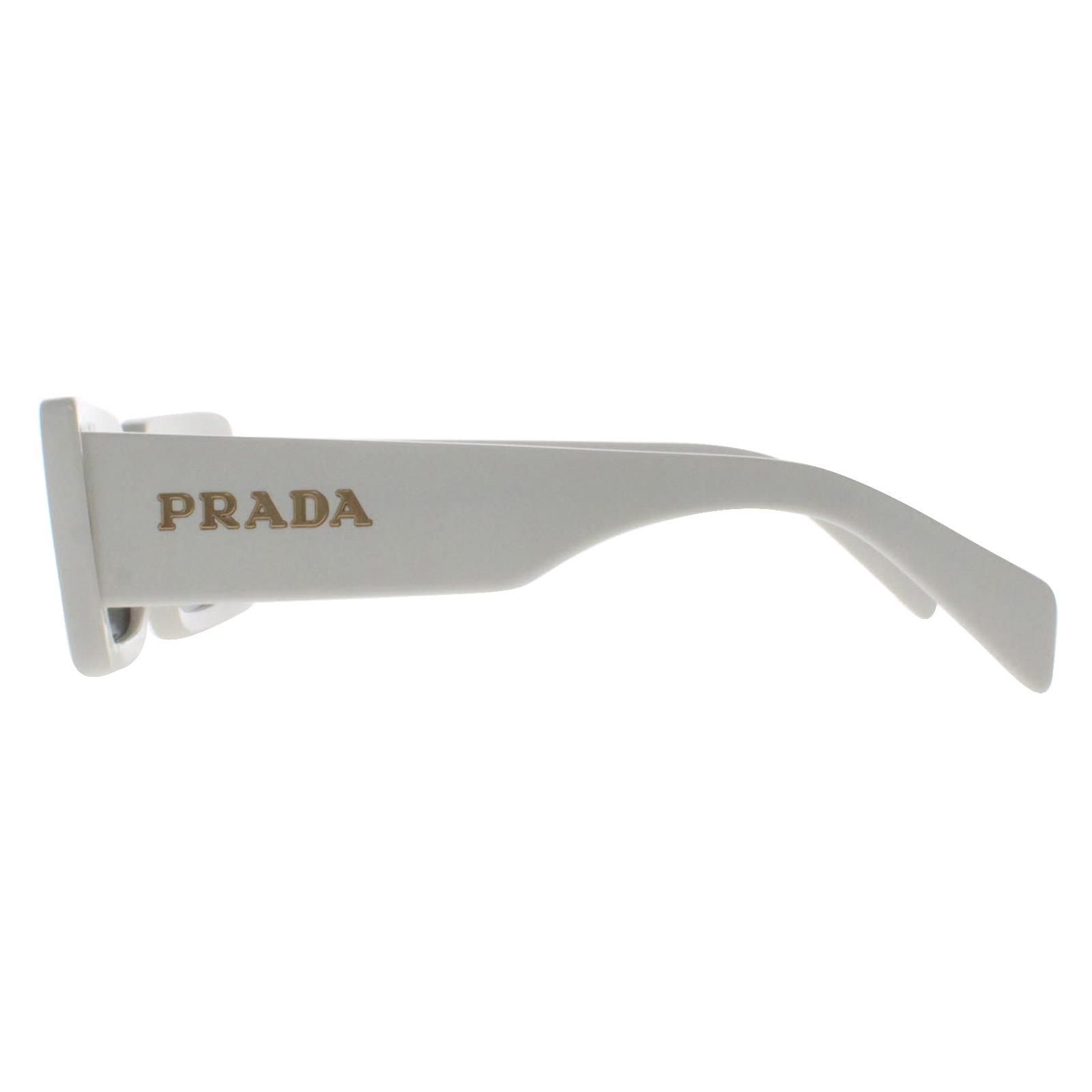 Prada Rectangle Talc Dark Grey PRA07S image 3