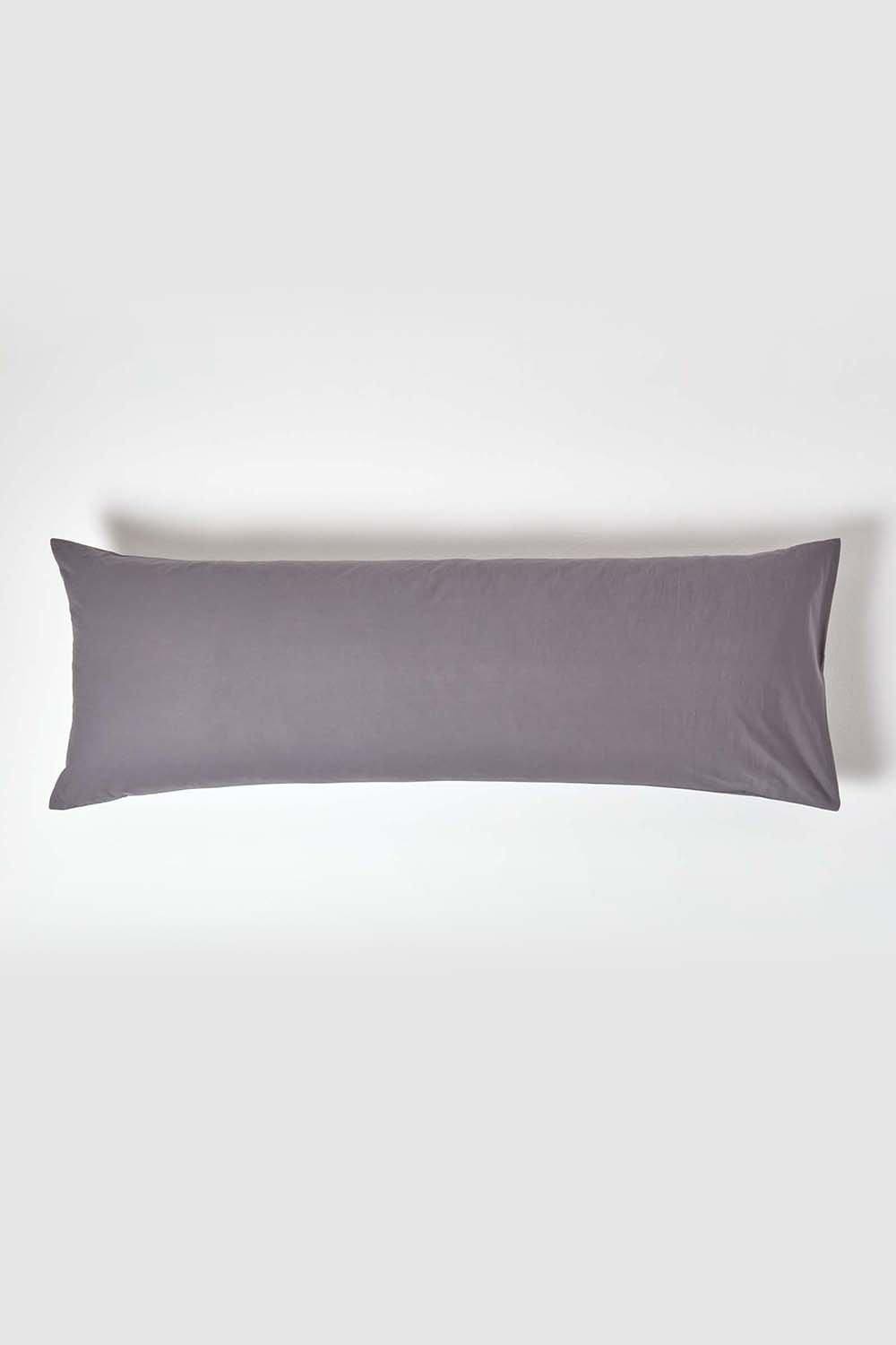 Homescapes Egyptian Cotton Housewife Body Pillowcase 200 TC image 1