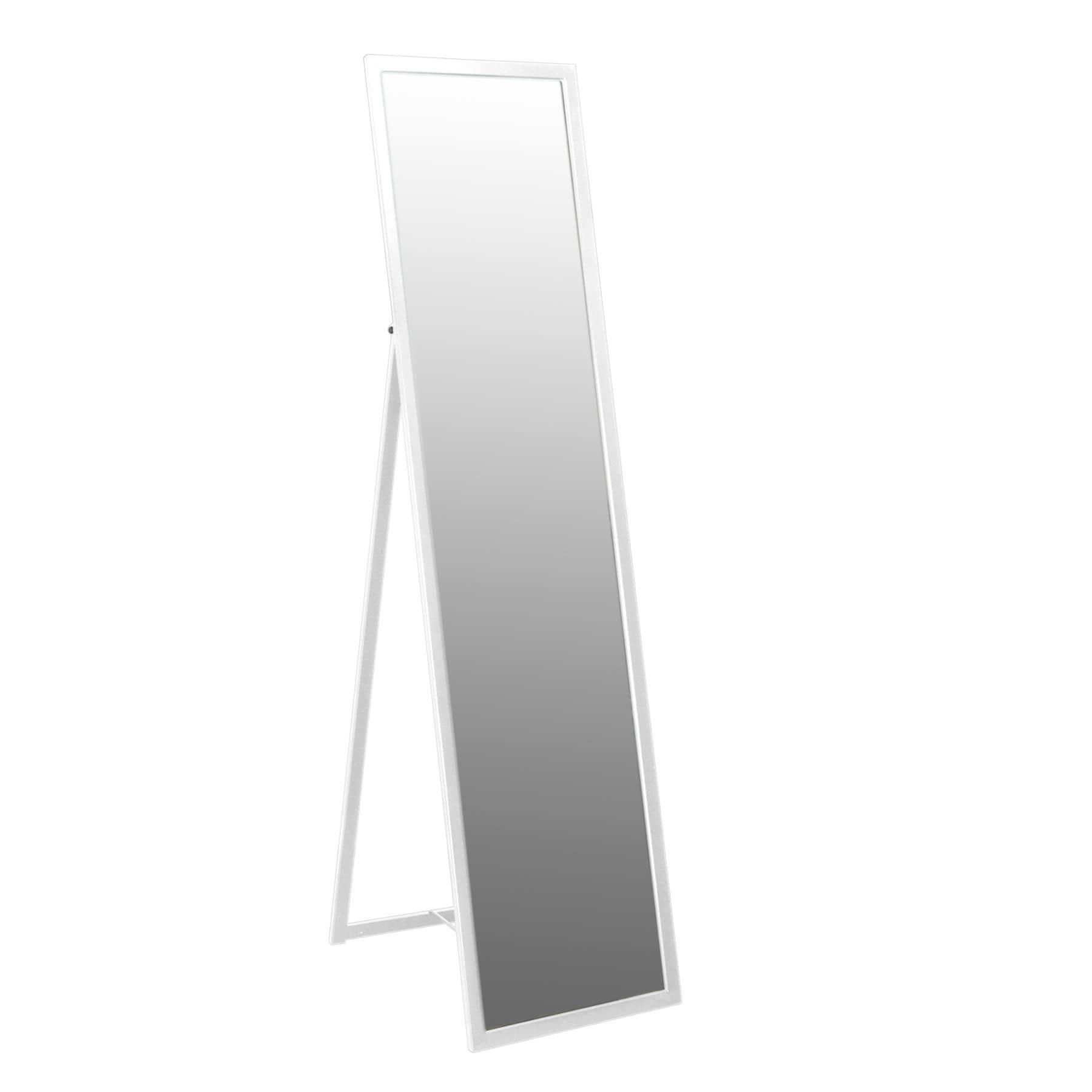 Harbour Housewares Square Full-Length Mirror 137x35.5cm Black Frame image 1