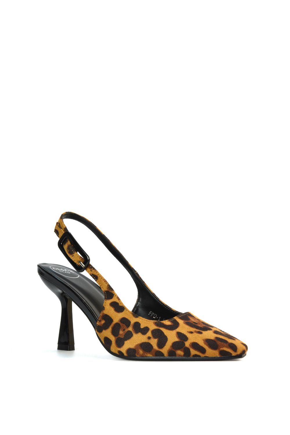 XY London 'Betty' Slingback Stiletto High Heel Pointed Toe Shoes image 2