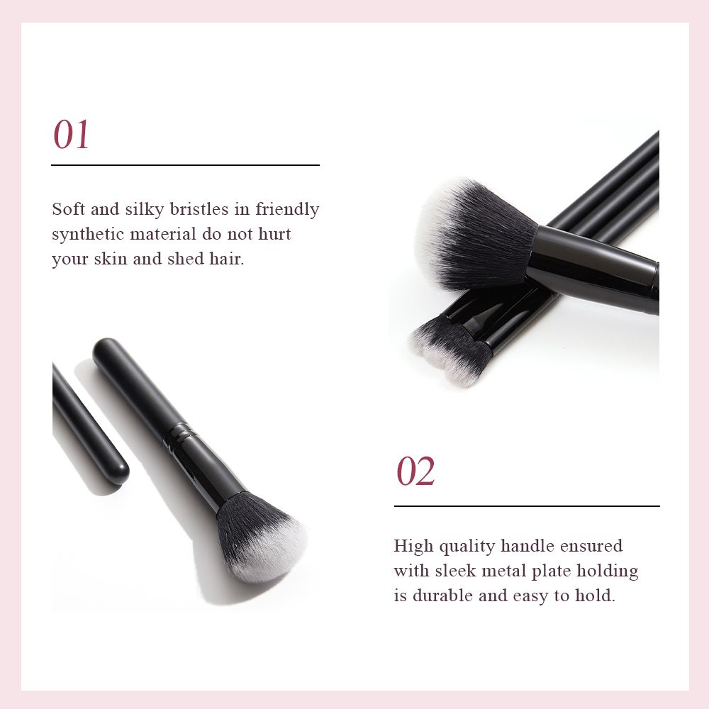 SHEONLY Set of 27 Black Makeup Brush Tools image 2